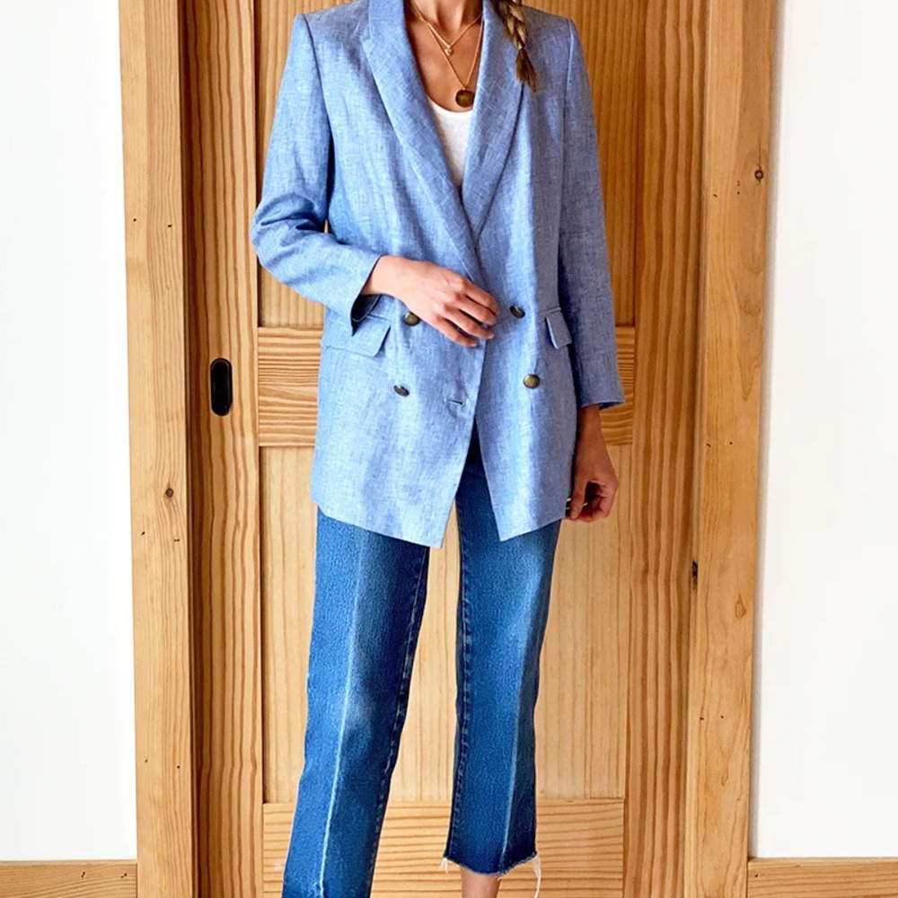 Emerson Fry Chambray Lee Jacket NWT